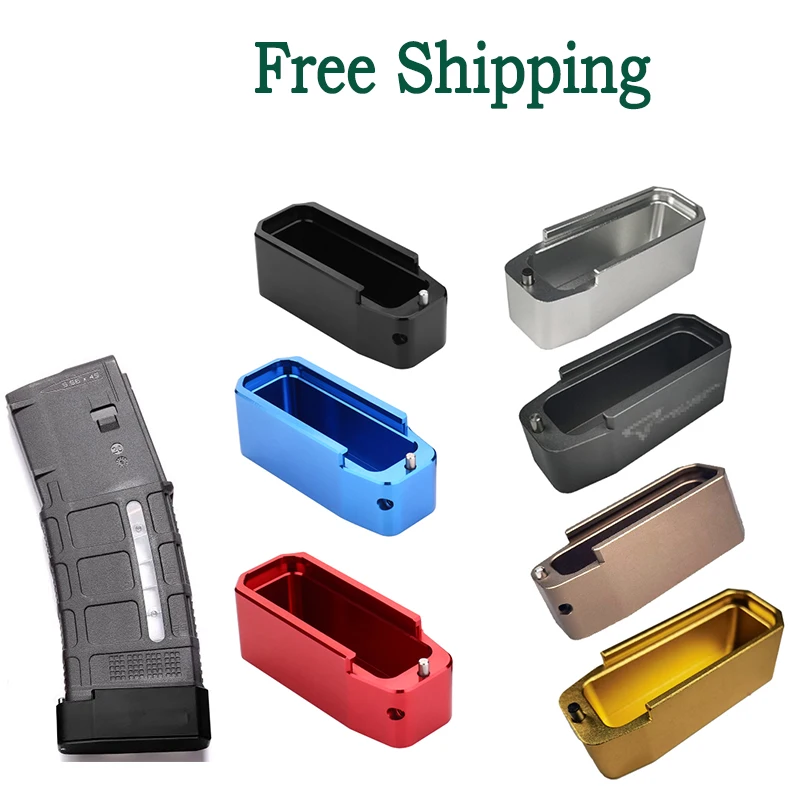 

Magorui .223/5.56 Tactical PMAG Magazine Extension M4/AR-15 PMAG Base Pad Free shipping
