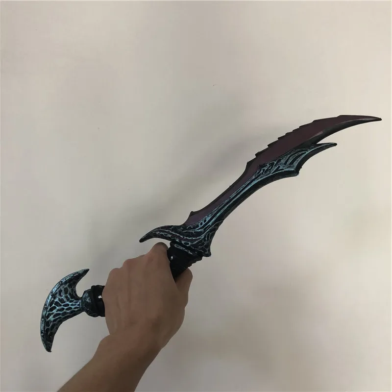 50 см Orc Anti-Mage 1:1 Косплей оружие коса вайса эльфа игра ролевое оружие Хэллоуин безопасность PU Cos подарок