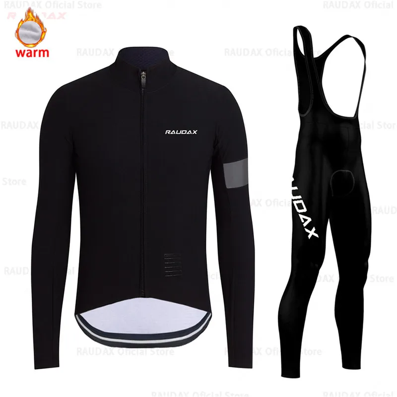 2019 зимняя одежда для велоспорта Raphaing Pro Team Jersey набор мужская униформа с длинным