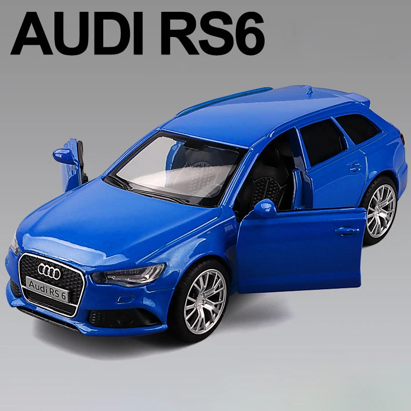 Масштаб 1:36 Audi RS6 универсал литый под давлением металлический роскошный