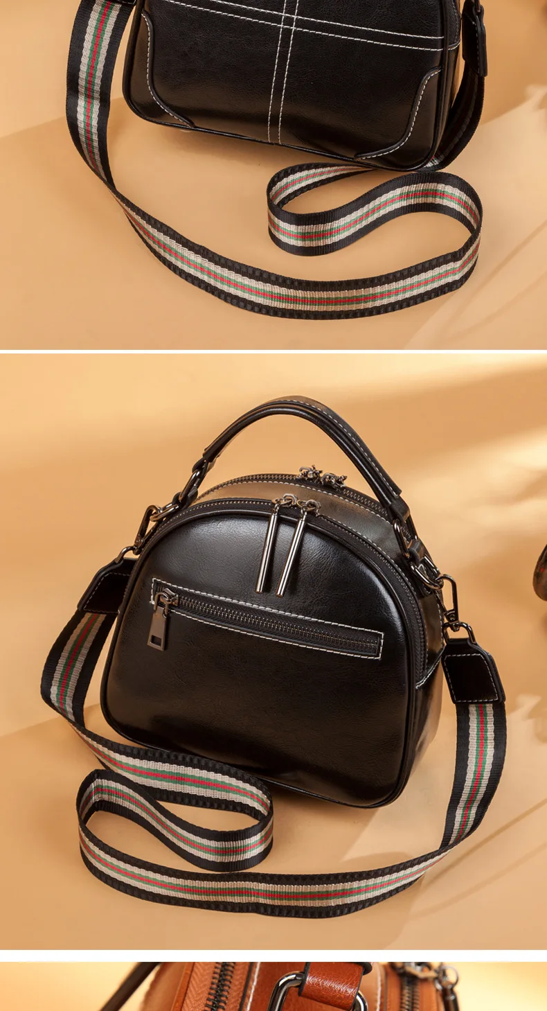 

2020 Leather Women's Bag Messenger Bag Shoulder Bag New Korean Fashion Leather Women's Bag Handbag