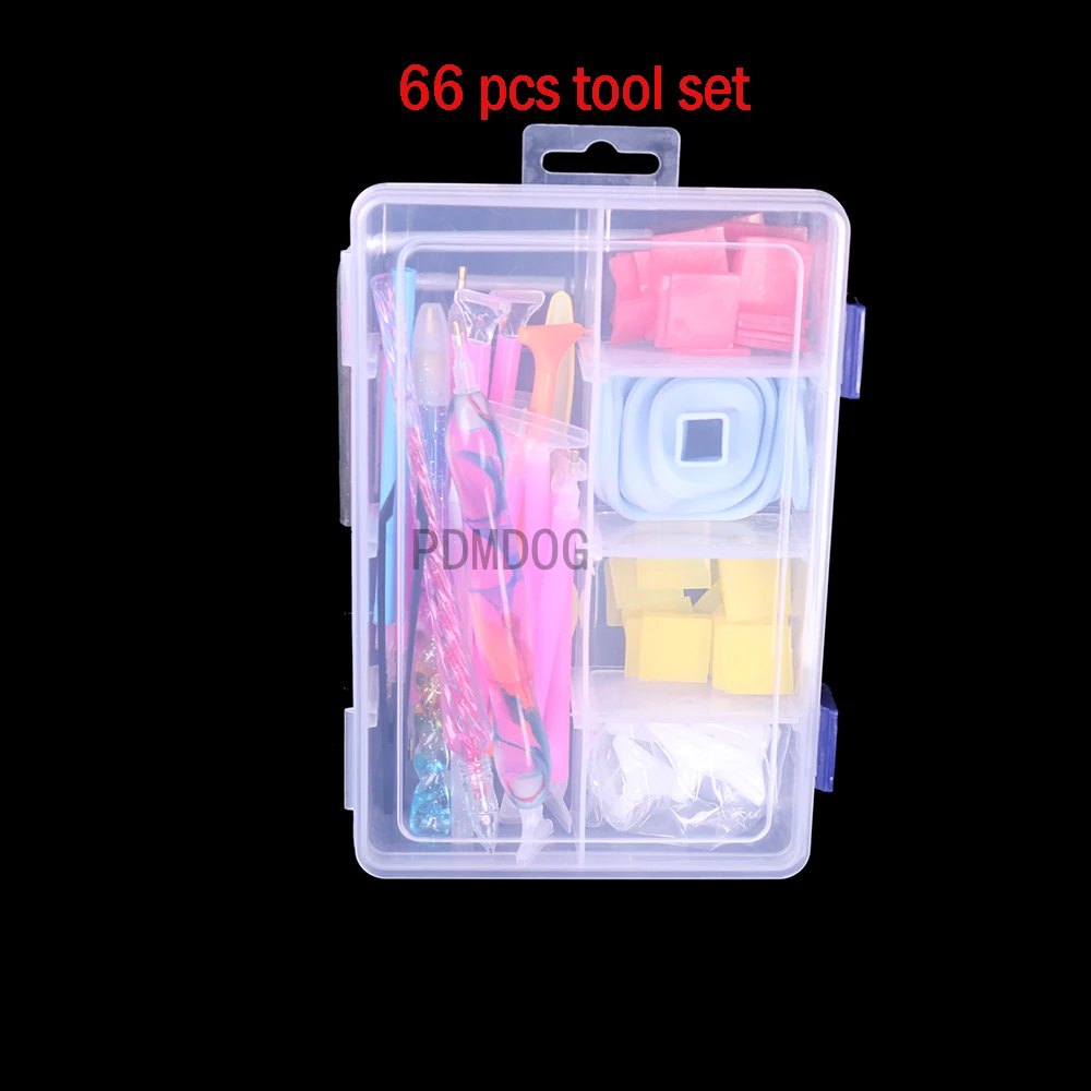 

Diamond Painting Tools,5D Diamond Painting Accessories Kits Diamond Cross Stitch Tool Sets Diamond Embroidery Box for DIY Craft