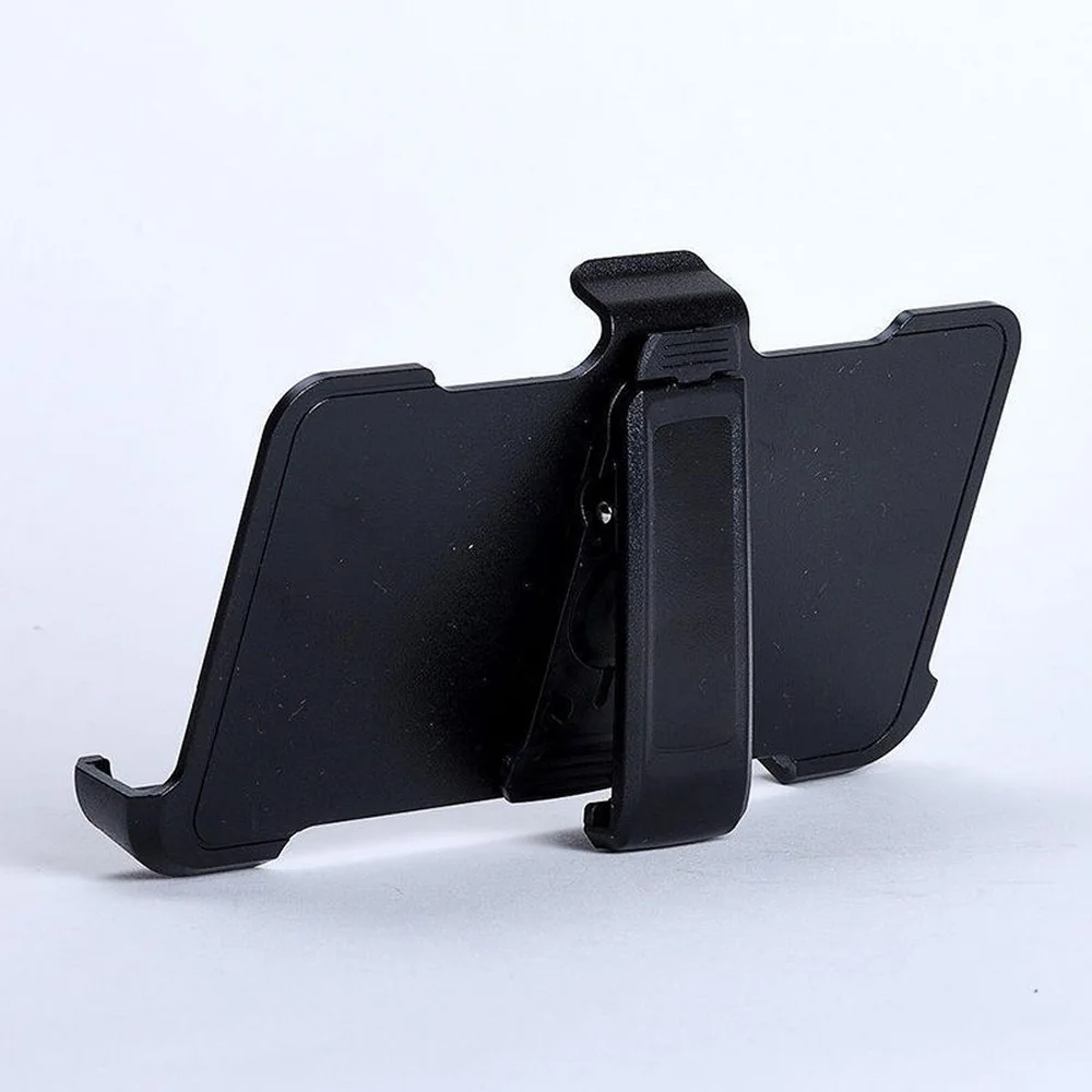 Only Clip(Black) 3 в 1 резиновый Гибридный тяжелый защитный противоударный чехол с полным покрытием для iPhone X XS Max XR 6 6S 7 8 Plus 5 5S SE 11 Pro Max - Цвет: Only Clip(Black)