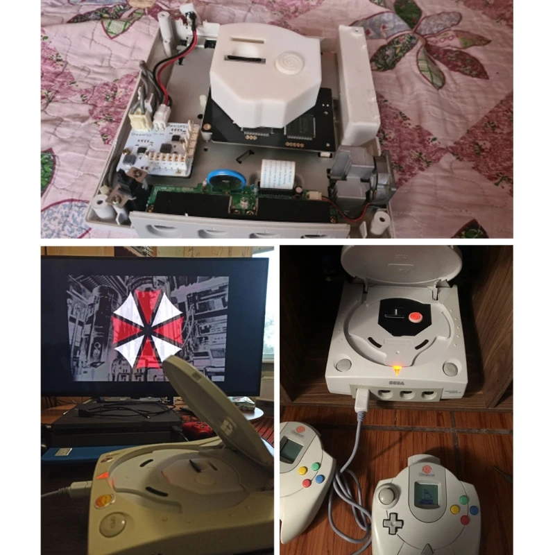 

Remote SD Card Mount Kit the Extension Adapter for SEGA Dreamcast GDEMU V5.5 Disk Replacement Mount Kit the Extension Adapte