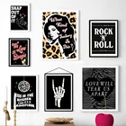 Поцелуй на кухню, диско-шар, искусство, планшетофон, красочный диско, настенная Картина на холсте, смешная гостиная, бар, Декор без рамки