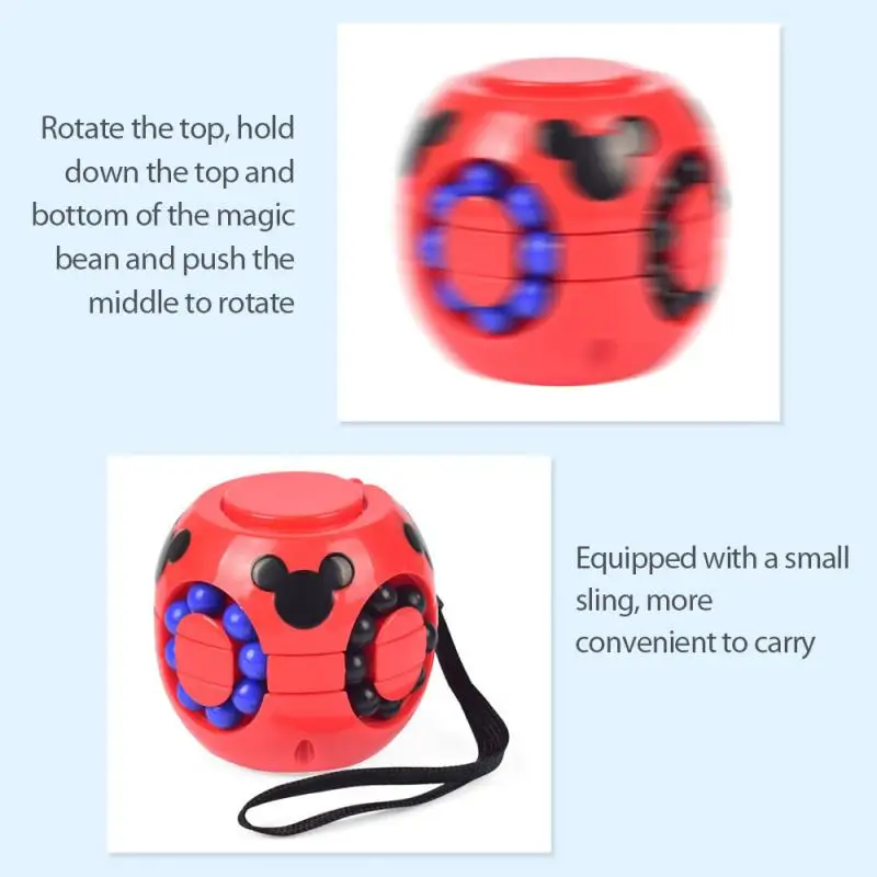 Развивайте интеллект Гамбург куб игрушка стресс спина Пальчиковый гироскоп