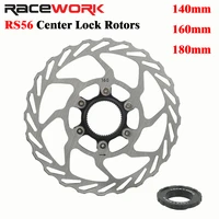 racework mtb disc brake rotor center lock 140160180mm mountain road bike heat dissipation cooling hollow pads disk centerlock