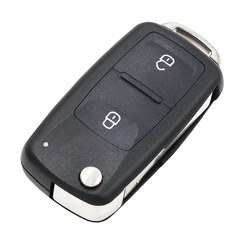 Новая Модель пульта дистанционного ключа 2 кнопки флип Замена оболочки чехол для