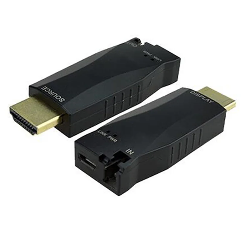 Профессиональный мини 4K HDMI волоконно оптический удлинитель до 300 м через