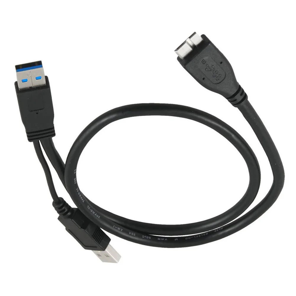 Новый USB 3 0 A Мужской к Micro B Y кабель для мобильного жесткого диска HDD | Компьютеры и