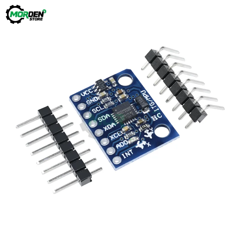 

GY-521 GY521 GY 521 MPU-6050 MPU6050 MPU 6050 Module 3 Axis Analog Gyro Sensors + Accelerometer DIY KIT for Arduino