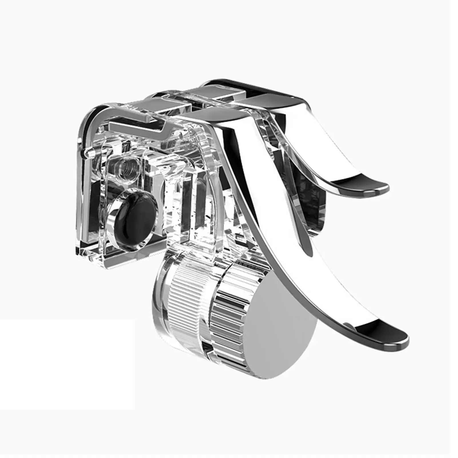 

1 Pair Mobile Phone Game Fire Metal Button Trigger Controller For IOS Iphone Android Phone Works With PUBG LOL Arena of Valor