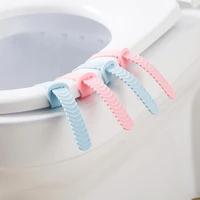 1pcs household silicone toilet lifting device bathroom toilet lid portable bathroom toilet seat clamshell holder accessories