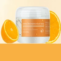 orange brightening yogurt facial maskgently absorbs the dirt frompores improves the dullness of the skin and bright skin