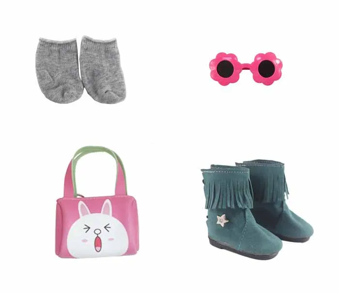 2020 Новый стиль 4 предмета в комплекте модная высокое качество Кукла аксессуар для