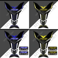 tank pad stickers for yamaha yzf r6 yzfr6 yzf r6 emblem logo gas knee kit motorcycle protector 2015 2016 2017 2018 2019 2020