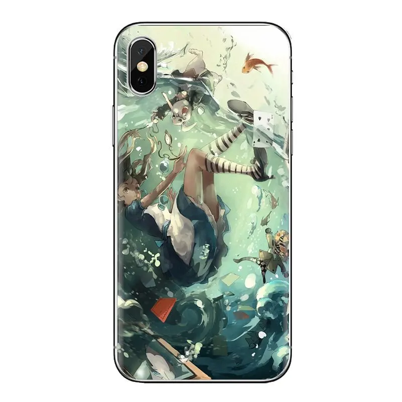 Прозрачные мягкие чехлы для huawei mate Honor 4C 5C 5X6X7 7A 7C 8 9 10 8C 8X20 Lite Pro Tattooed Alice in Wonderland |