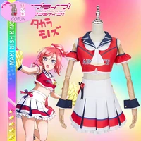 anime lovelive nishikino maki friendly match cheerleaders lovely uniform cosplay costume halloween carnival party suit women