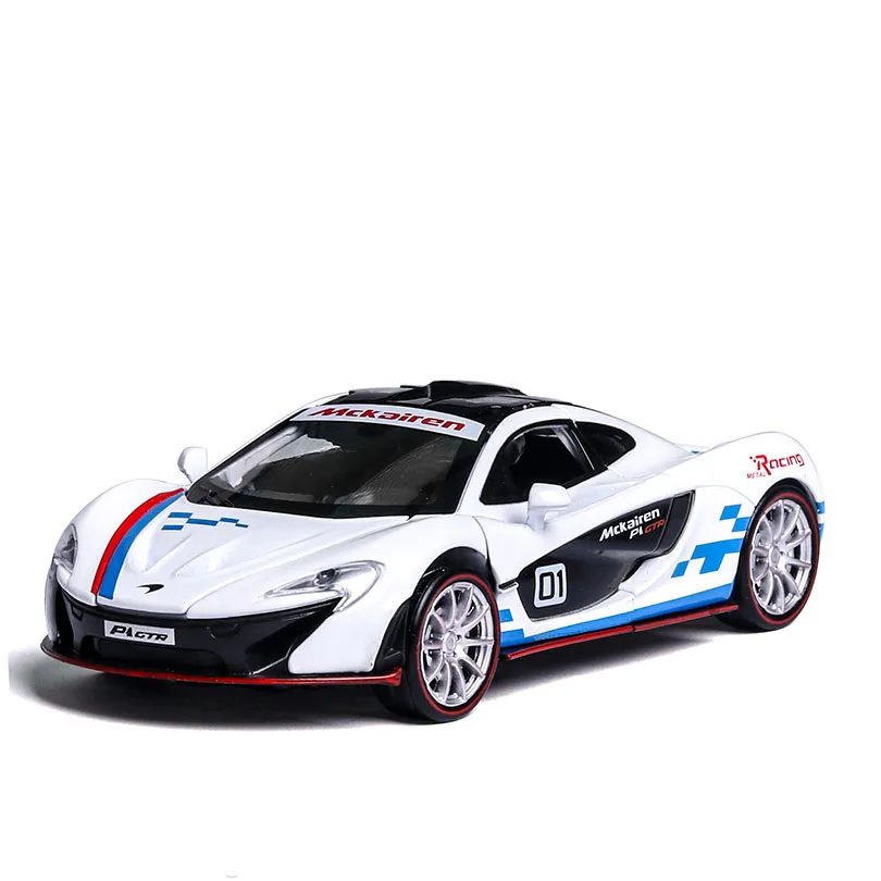 

New 1:32 p1GTR Super Car Simulation Toy Car Model Alloy Pull Back Children Toys Genuine License Collection Gift Kids
