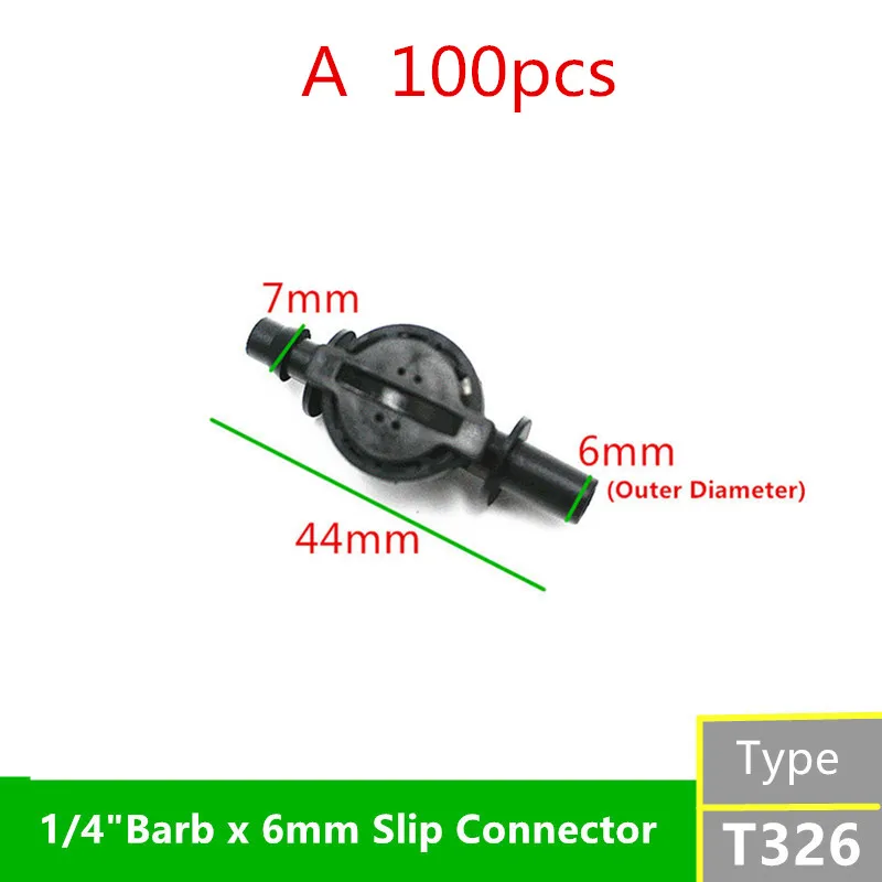 1/4 дюйма парниковых спрей Antidrip задвижка воды аксессуары единый капли висит микро