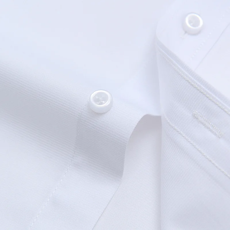 

New Men's Striped Long Sleeve Work Shirt Four Seasons Business Casual Workplace Shirt High Quality Classic Fashion Slim Clothes