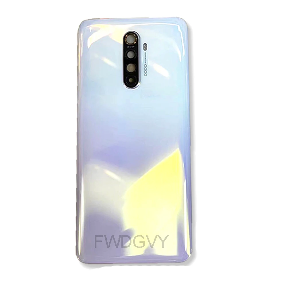 original new back glass cover for oppo realme x2 pro rear battery housing door with glass camera lens for realme x2 pro free global shipping