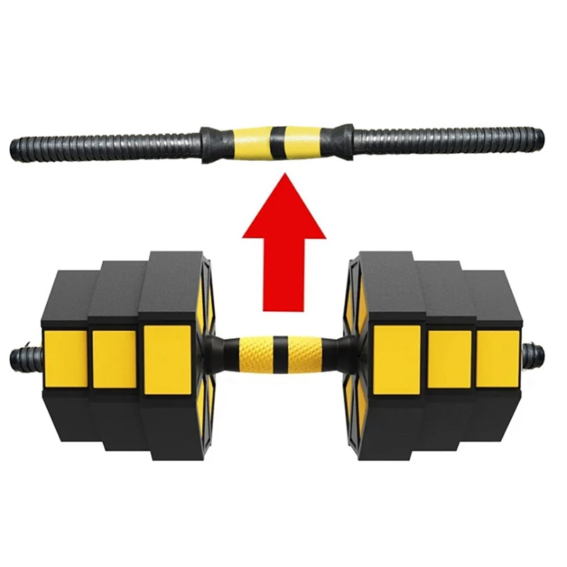 1 пара штанов для гантелей с резьбой набор ручек дома тренажерного зала занятий