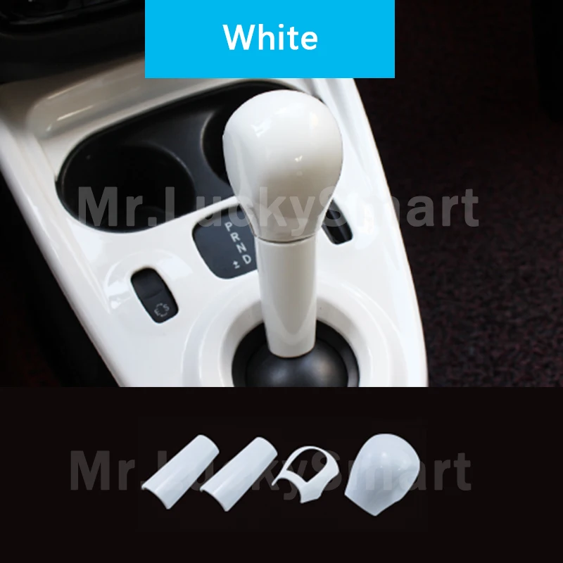 

4 шт., декоративная крышка для рычага переключения передач автомобиля Mercedes Smart 453