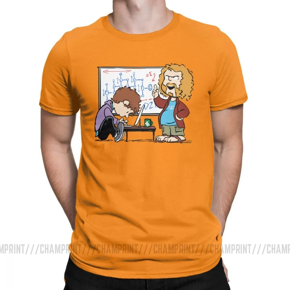Pied Piper's Peanuts Кремниевая долина футболки для мужчин Aviato Hooli Geek Tv Nerd Richard забавные хлопковые футболки с коротким рукавом подарок - Цвет: Оранжевый
