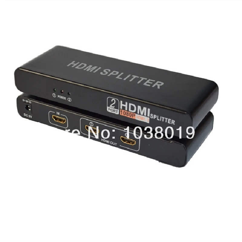 Ibay hs102 бесплатная доставка Заводская поставка HDMI разветвитель 2 порта 1 порт вход