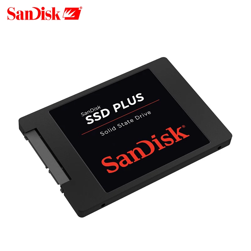 Внутренний твердотельный накопитель Sandisk SSD PLUS, жесткий диск 530 МБ/с., 120 ГБ, 240 ГБ, 480 ГБ, SATAIII 3,0 (6 ГБ/сек.) для ноутбуков и настольных ПК от AliExpress RU&CIS NEW