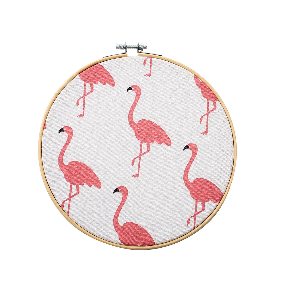 Мультяшная бамбуковая вышивка растягивающееся свадебное украшение для гостиной