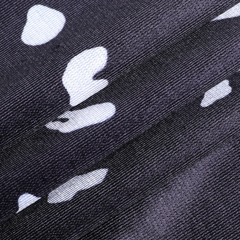 

Women 2021 Print Spaghetti Strap Satin Dress Backless V Neck Summer Off Shoulder Black Split Midi Beach Sexy Party Satin Dresses