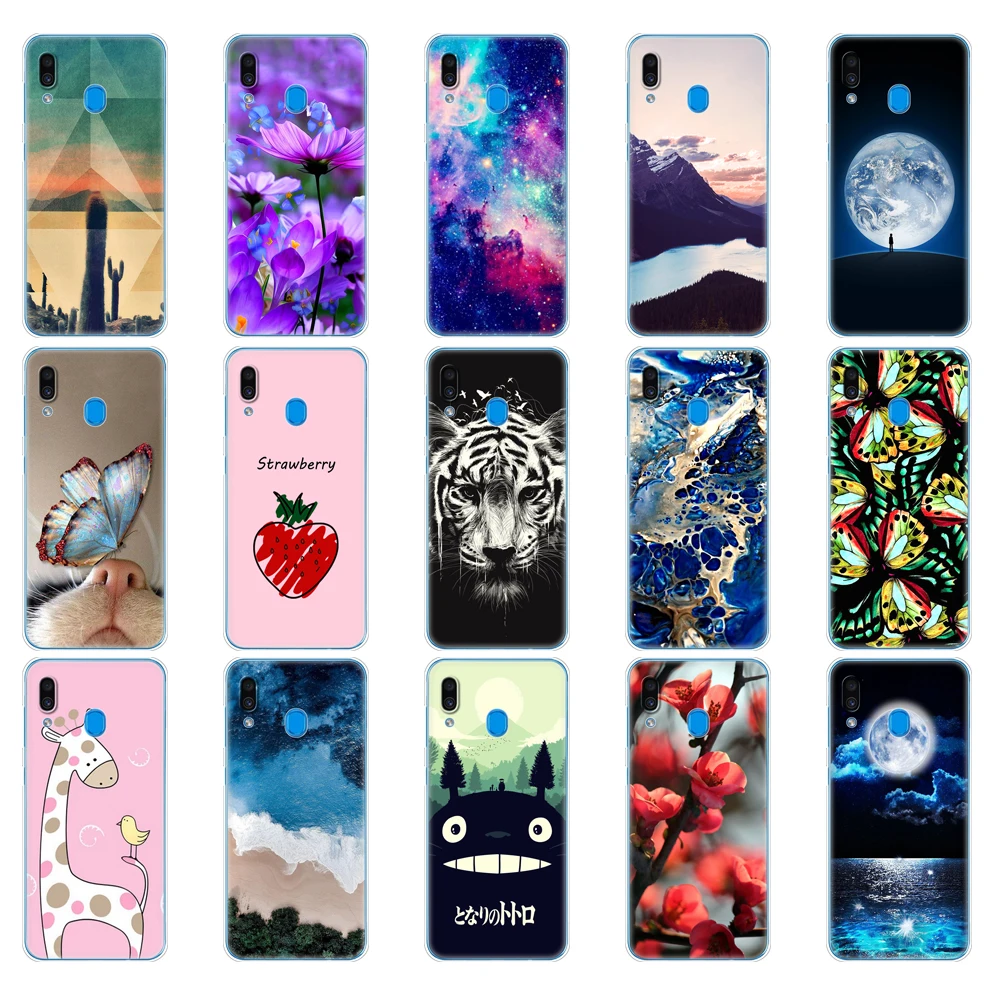 Чехол для Samsung Galaxy A30 A20 A20E чехол A305F samsung A205F силиконовый мягкий ТПУ чехол|Бамперы| |