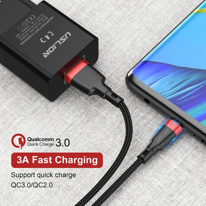 Кабель Micro USB 1 м 2 3 кабель для быстрой зарядки Xiaomi Redmi Note 5 Pro Android мобильный телефон