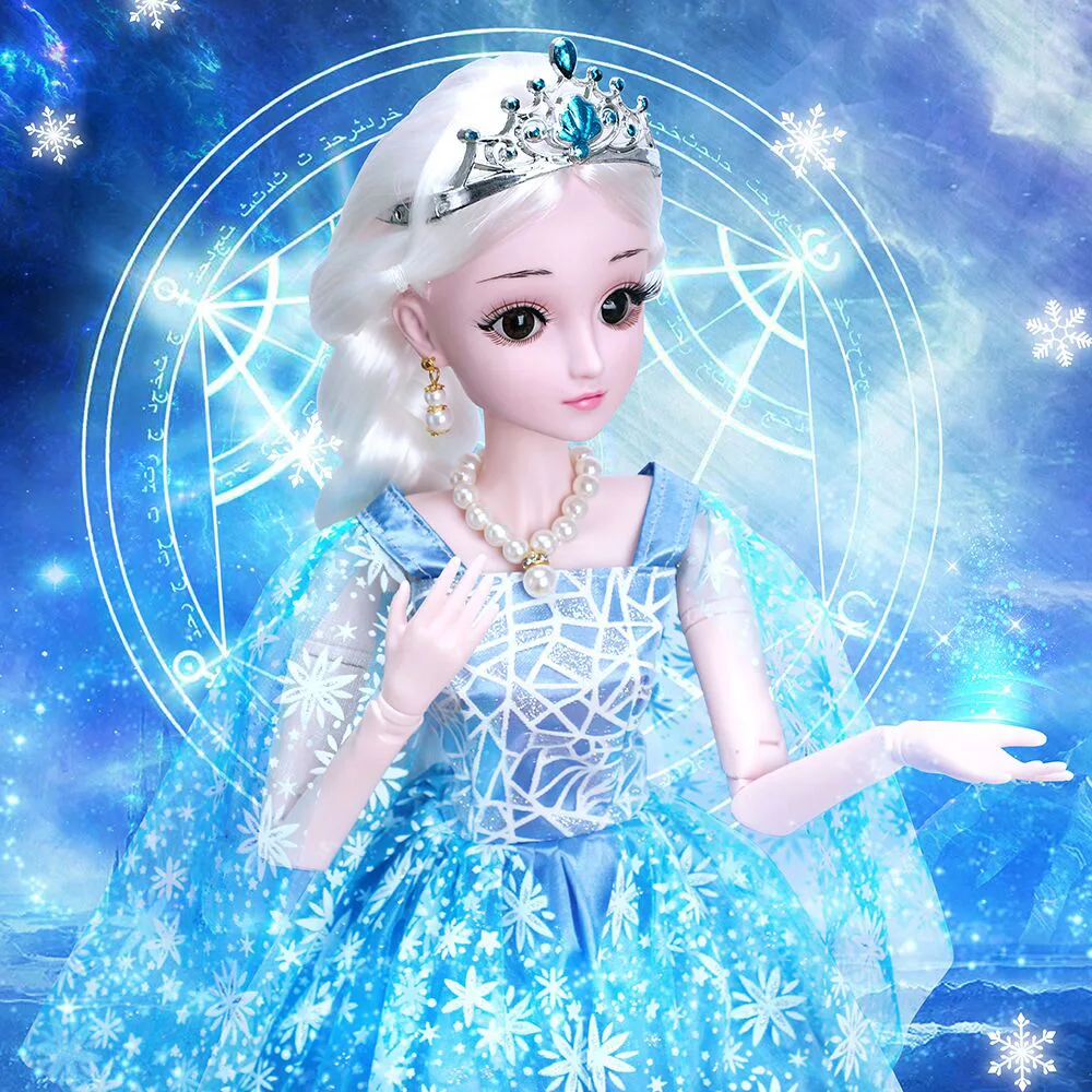 Froze n 60 см 23 6 ''BJD SD куклы с одеждой наряд обувь парик волосы макияж и 20 шаровых
