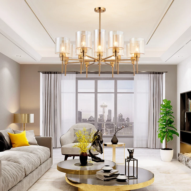 Творческая личность простое Освещение Гостиная Ресторан Золотое искусство свет