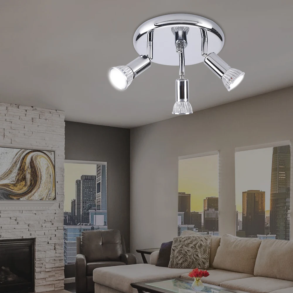 3 потолочные светильники причудливые 60 Вт 6000 К 220 В положительный белый