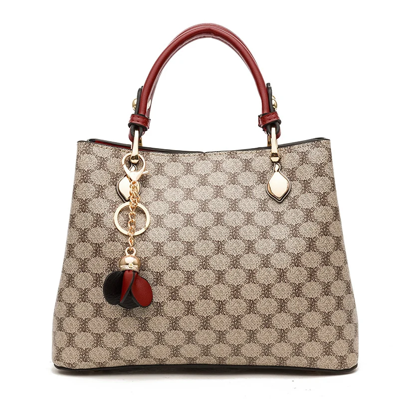 Роскошная женская сумка с отделением для отверстий 2020 принтом Луис вутана