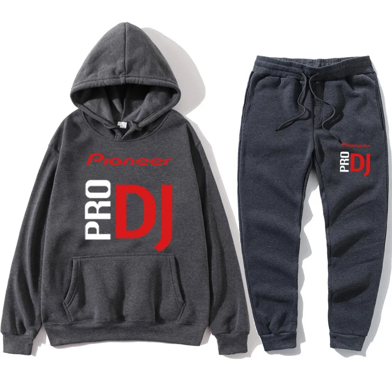 Men's Hoodie Justin Bieber Women's Bar DJ2020 New Sweatshirt Set + Sweatpants Hip Hop Pullover Winter Fleece | Мужская одежда