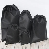 waterproof package shoe pocket storage organize bag non woven fabric draw pocket drawstring bags toiletry bag case new
