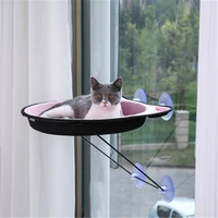 suction cup cat litter and kennel suitable for window sill round cat litter shorthair cat pot suction cup hammock kitten supplie
