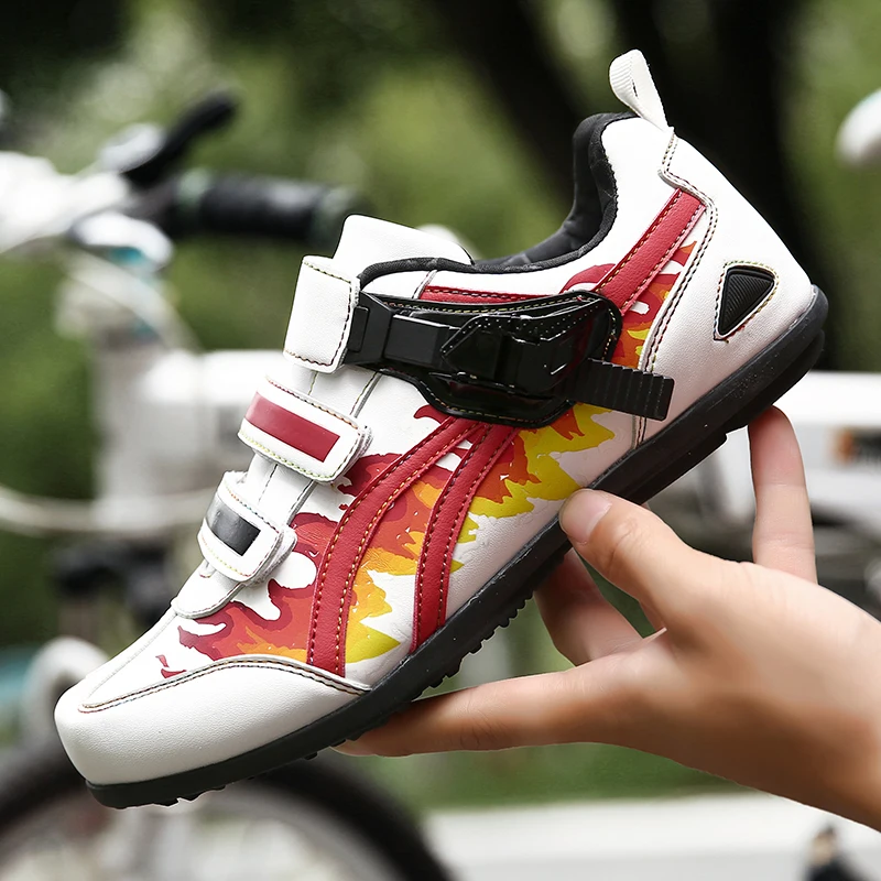 

Unisex Rubber Sole Cycling Shoes Men Women Outdoor Breathable Road Bike Bicycle Racing Sneakers Motorcycle Shoes