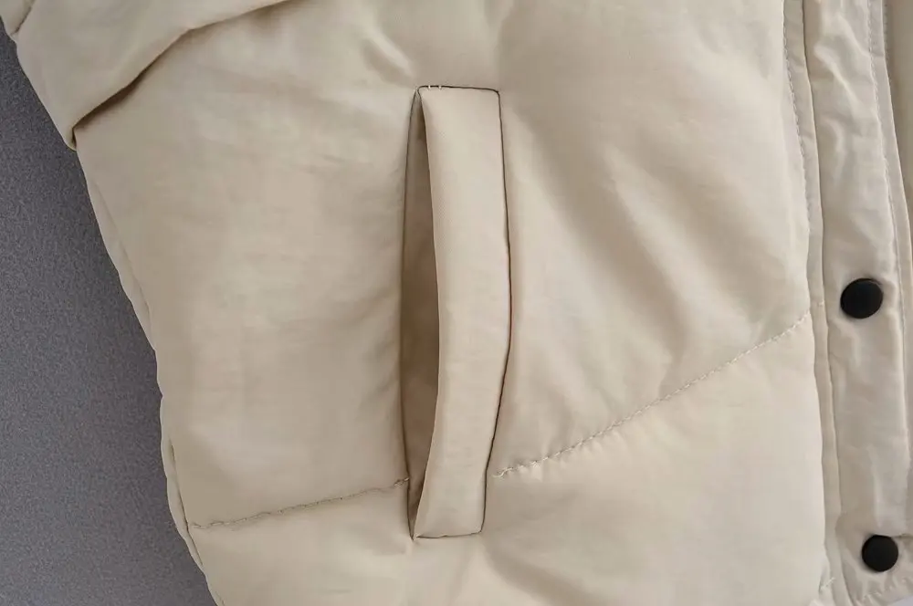 

Winter Down Vest Women Short Sleeveless Vest Jacket Lightweight BodyWarmer Waistcoat Female White Gilets Windbreaker Down Coat