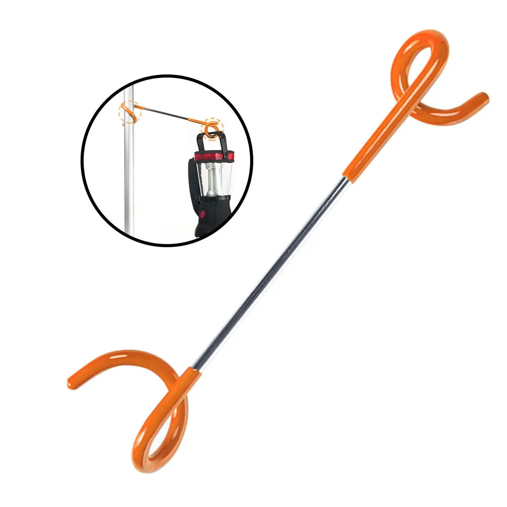 

Tent Lamp Hanger Hook 2-Way Camping Hook Hanger For Light Lantern Lamp Tent Outdoor Tent Lamp Hanger Hook For Outdoor Camping