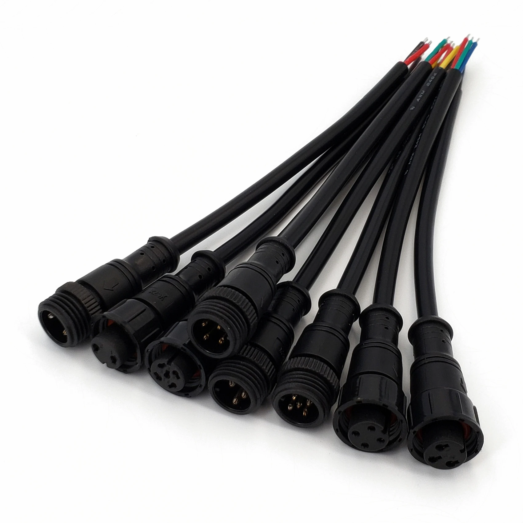 5 пар водонепроницаемые светодиодные ленты IP67 из твердого пластика 2/3/4/5