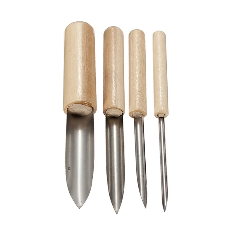 Прочный набор из 4 полукругов нержавеющей стали для формовки керамики и глины