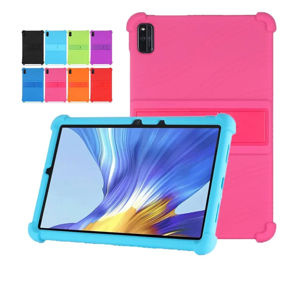 For Huawei Honor V6 10.4 KRJ-W09 KRJ-AN00 2020 Soft Silicone Adjustable Stand Cover Protective Anti-fallsleeve