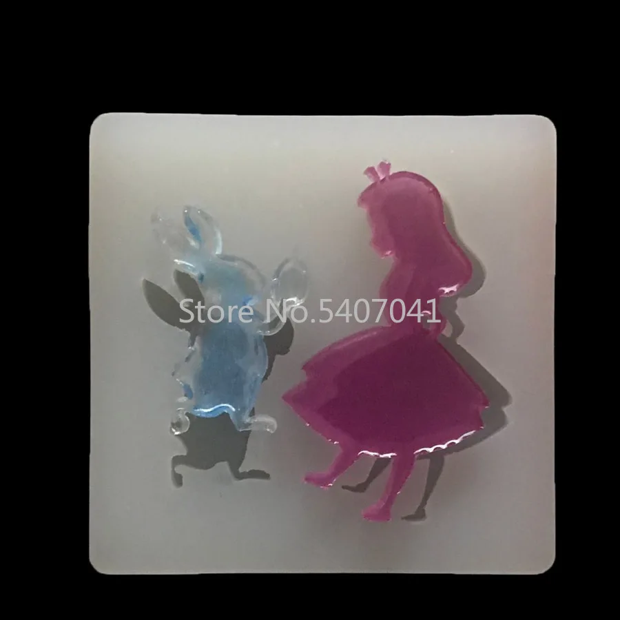 Popular1PC силиконовая высушенная форма в форме кошки медвежьей лапы кролика DIY