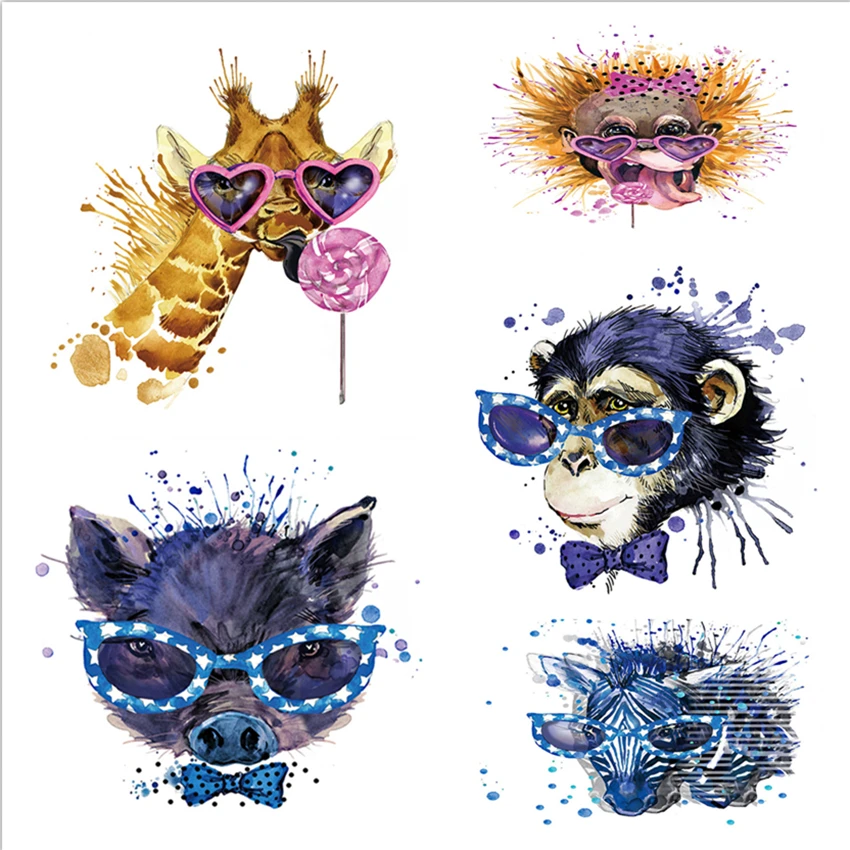 Алмазная 5D картина для рукоделия мультяшное животное круглая акриловая живопись